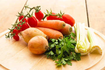 Vegetables for vegetable broth
