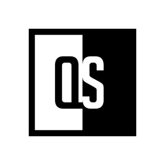 initial square half logo