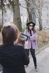 beautiful young models