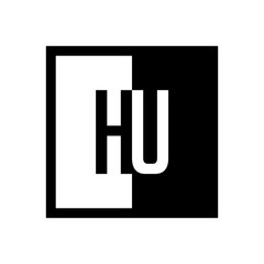 initial square half logo