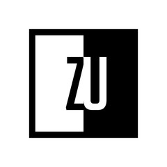 initial square half logo