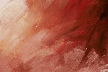 Red painted background