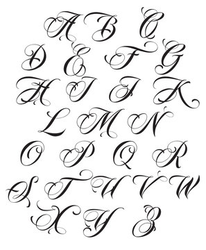Tattoo Flash, tattoo Font, Old English Latin alphabet, old English, script  Typeface, letterhead, Cursive, English alphabet, Gothic, lettering | Anyrgb