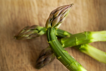 Obrazy na Plexi  Zielone szparagi w kuchni