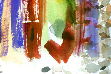 Fototapeta premium abstract watercolor background design