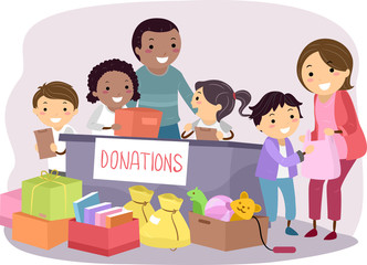 Stickman Kids Teachers Donations