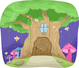 Fairies Fantasy Tree