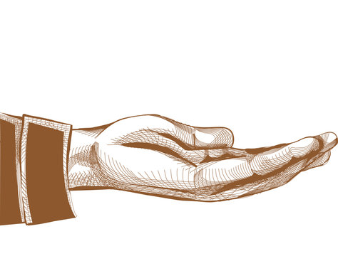 recommend clip art: Hand Ask Classic