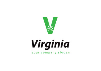 letter V logo Template for your company
