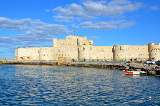 Qaitbay Citadel in Alexandrina,Egypt