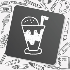 soda drink doodle drawing