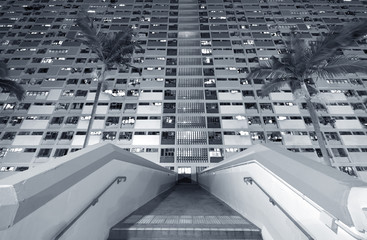 Fototapeta premium Public estate in Hong Kong
