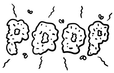 drawing line art poop