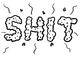 drawing line art shit