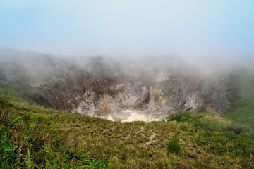 Crater of Volcano Mahawu