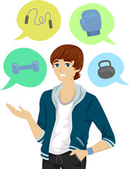 Teen Boy Workout Choices