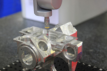Dimensional inspection systems and surface finish in metal