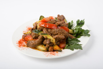 Asian beef salad