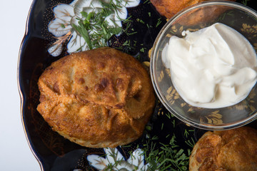 Fried uzbeck momos