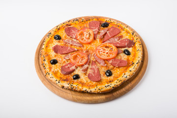 Fresh baked pizza