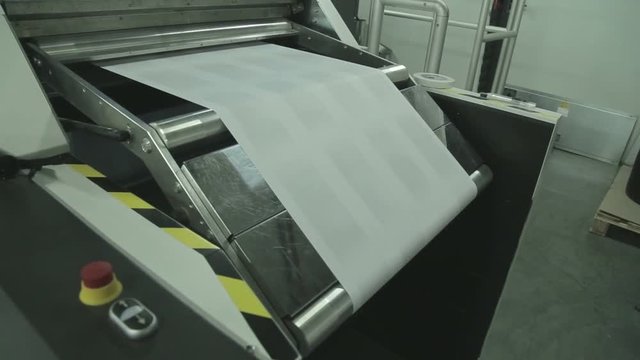 High speed printing machin