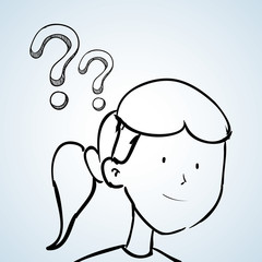 sketch icon. creative concept.  Flat illiustration