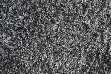 Closeup of grey carpet texture