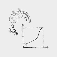 sketch icon. creative concept.  Flat illiustration , vector