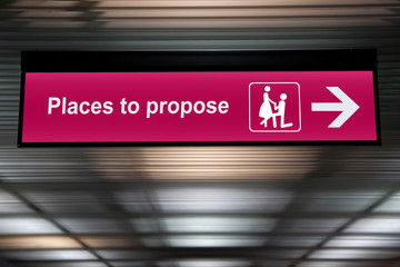 Obraz premium proposal of marriage