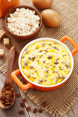 Cottage cheese casserole