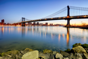 New York, pont de Manhattan