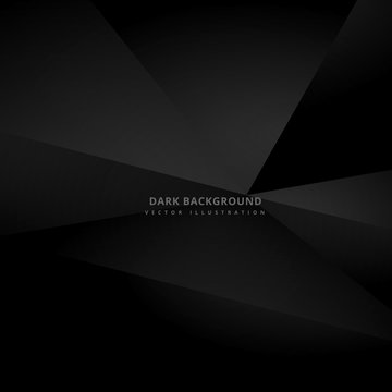 Dark Black 3d Background