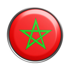 Silhouette of Morocco button
