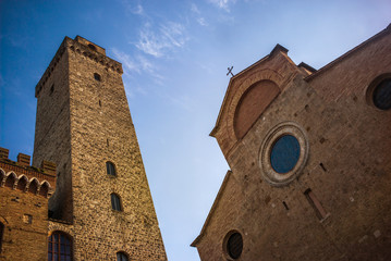 Fototapeta na wymiar San Gimignano, Tuscany