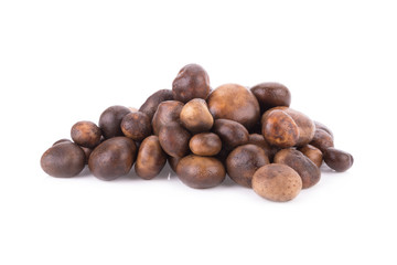 Mushroom - Barometer Earthstars isolate on white