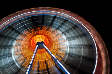Riesenrad bei Nacht