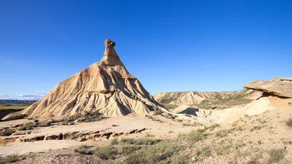 Castildetierra in the Bardenas Reales Natural Park, Spain