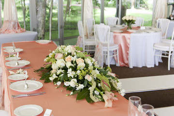 цветочная композиция на стол