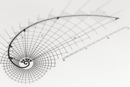 drawing of the golden section