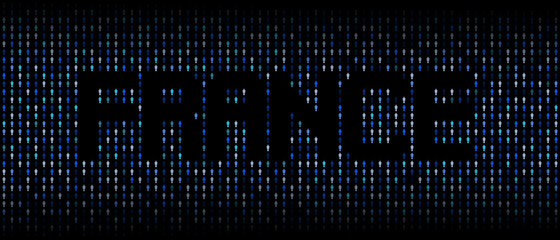 France text of abstract people background illustration