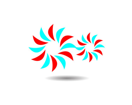 Abstract Flower logo