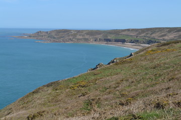 baai Atlantische oceaan in Normandi&euml;