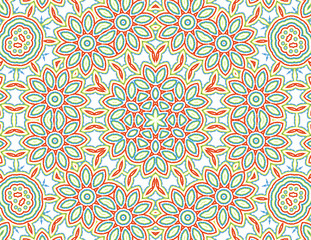 Background with abstract bright color pattern