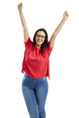 Obraz premium Happy woman