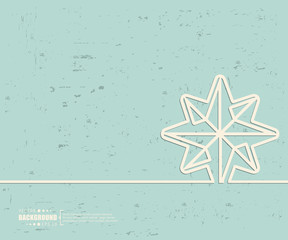 Fototapeta premium Creative vector pointer. Art illustration template background. For presentation, layout, brochure, logo, page, print, banner, poster, cover, booklet, business infographic, wallpaper, sign, flyer.