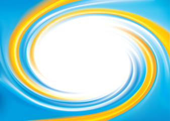 Vector background. Mix of national Ukrainian colors: yellow and