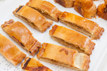 bunch of pastery starters
