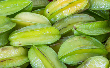 Carambola. (Averrhoa carambola)