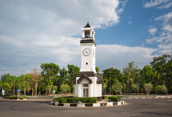 Obraz premium Clock Tower , landmark of Lampang , Thailand