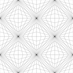 Geometric Mesh Seamless Pattern
